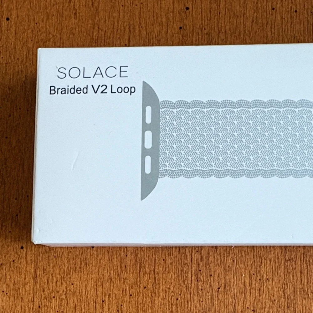 NIB Solace Braided Loop Lavender Band